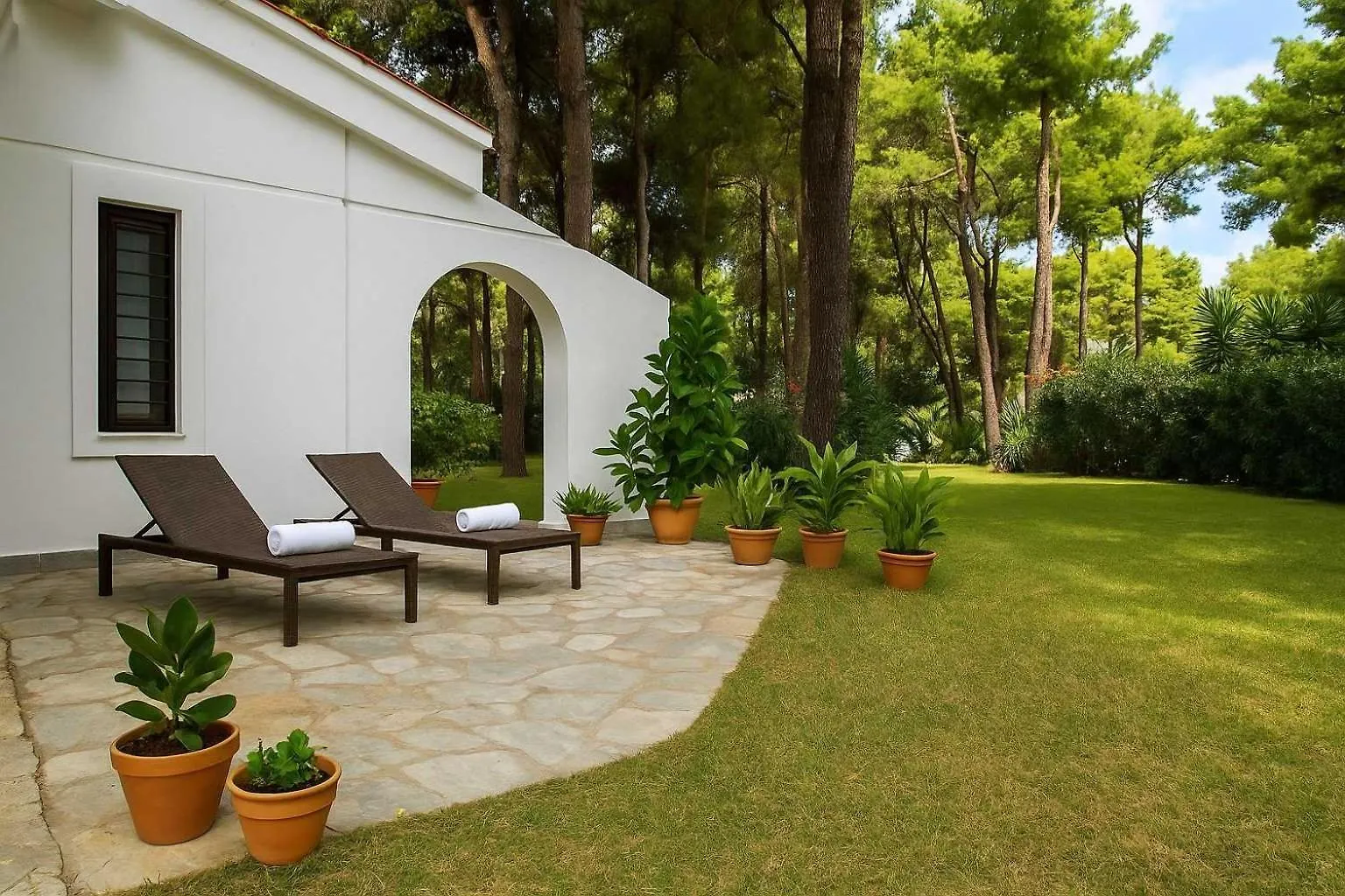 Paradise Found At Thalia'S Poolside Villa Sani  Greece